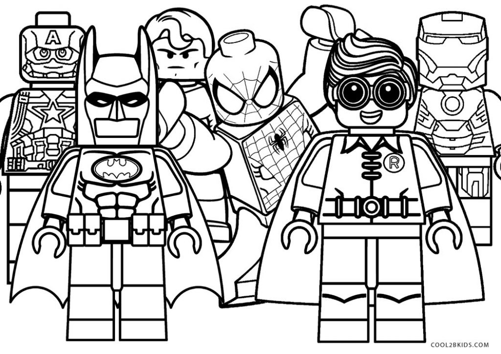 Lego Coloring Pages Superhero Coloring Pages Coloring Pages For Girls