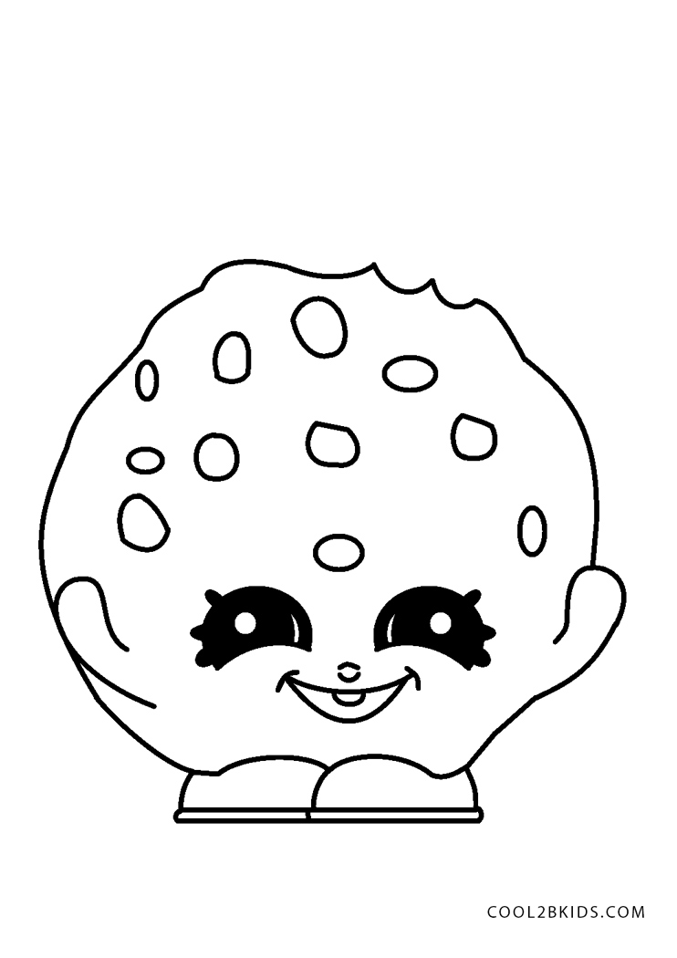 Free Printable Shopkins Coloring Pages For Kids