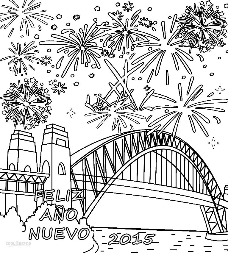 Dibujos De Fuegos Artificiales Para Colorear Páginas Para Imprimir Gratis