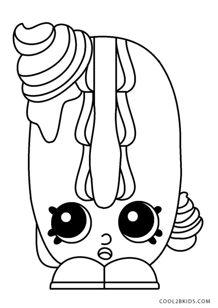 Free Printable Shopkins Coloring Pages For Kids