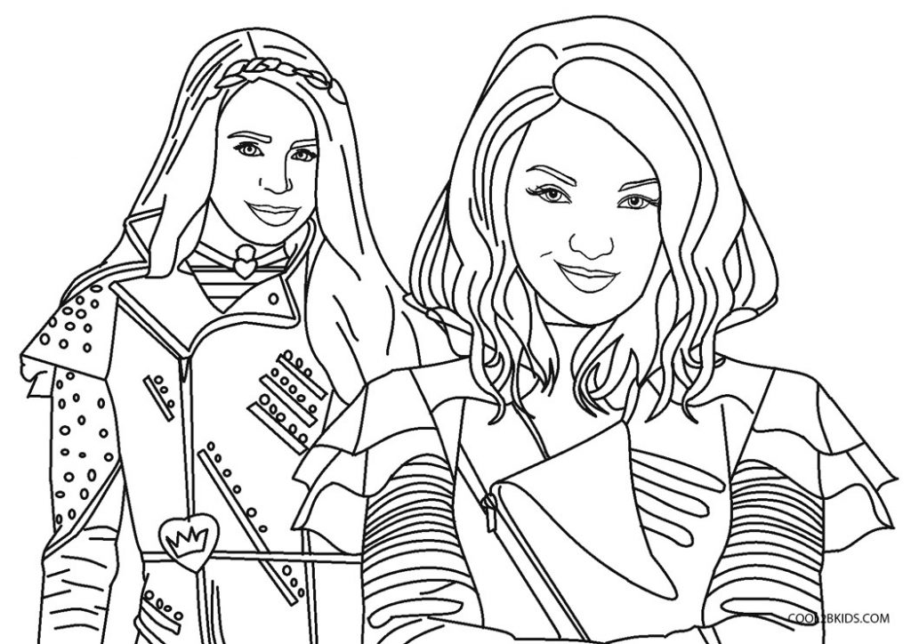 133 Unicorn Mal Descendants Coloring Pages for Kids