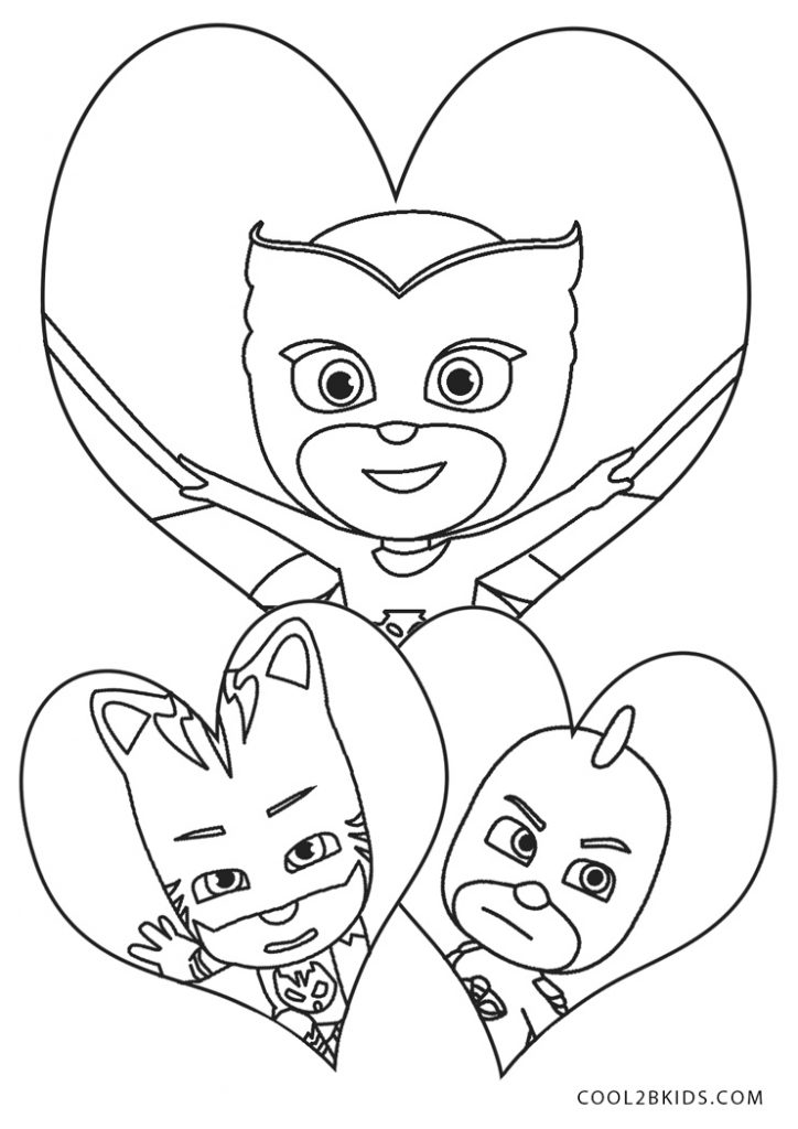 Collection Of Pj Masks Coloring Pages Idea Pj Masks Coloring Pages | My ...