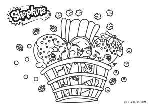 Free Printable Shopkins Coloring Pages For Kids