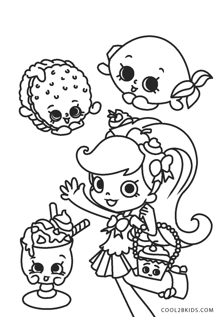 Free Printable Shopkins Coloring Pages For Kids