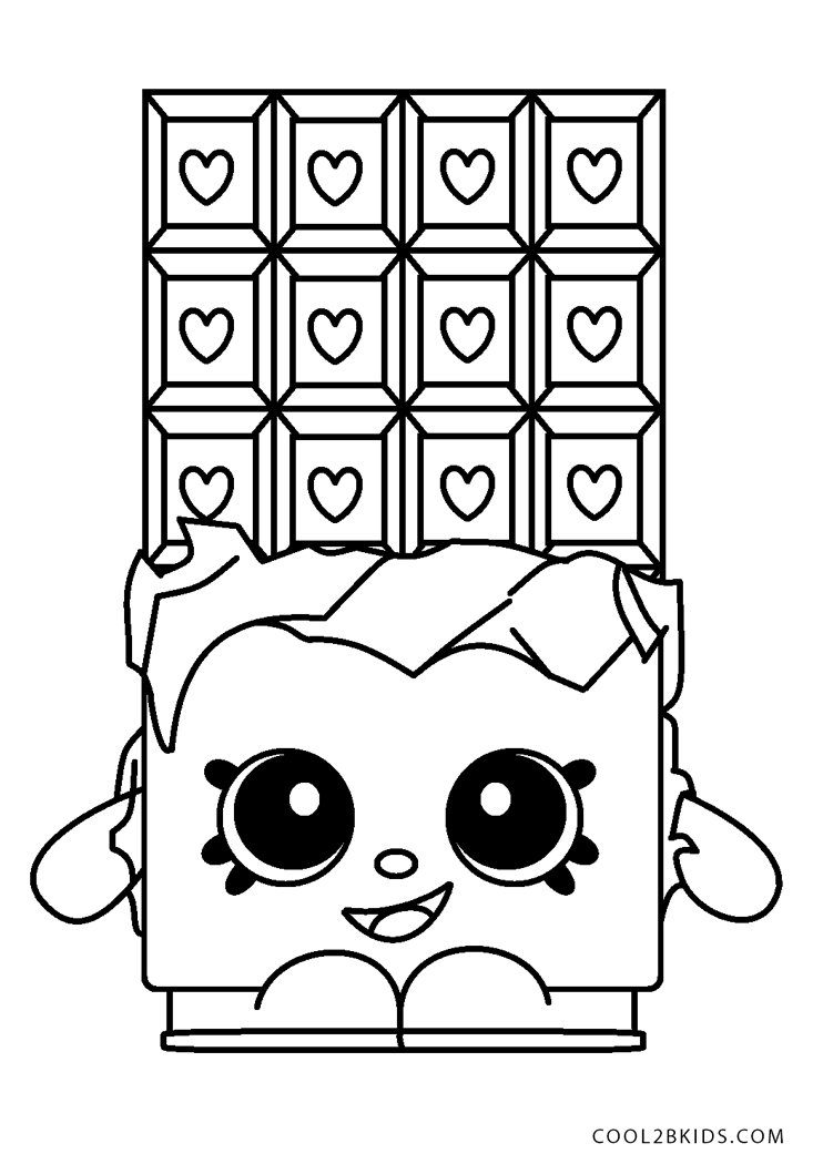 Free Printable Shopkins Coloring Pages For Kids