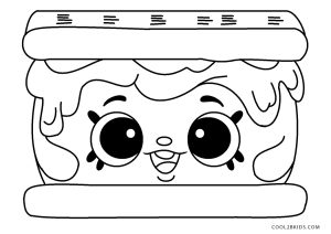 6400 Cute Coloring Pages Shopkins  Best Free