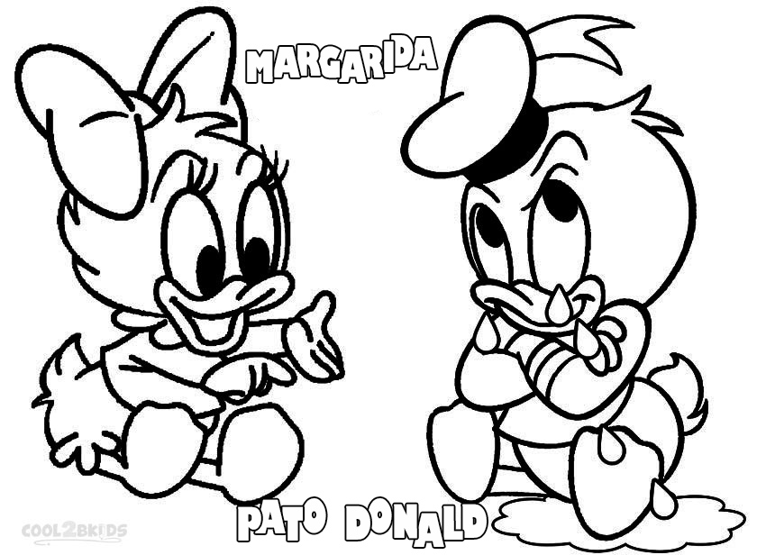 Desenhos para Imprimir Disney - Colorir o Donald - Desenhos para Imprimir