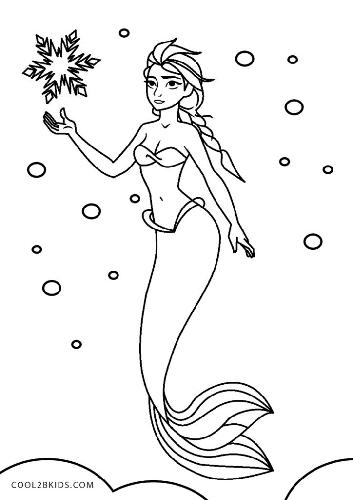 Free Printable Elsa Coloring Pages For Kids