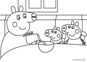 Peppa Pig coloring pages printable games #2