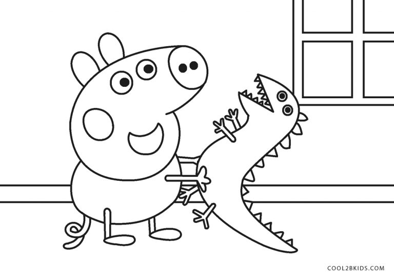 Free Printable Peppa Pig Coloring Pages For Kids