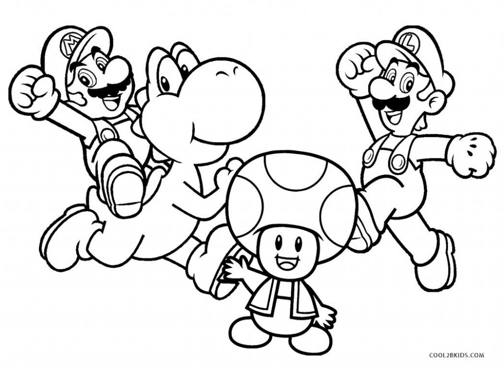 Bild von Mario-Brothers-Druckbare-Malvorlagen-1024x745