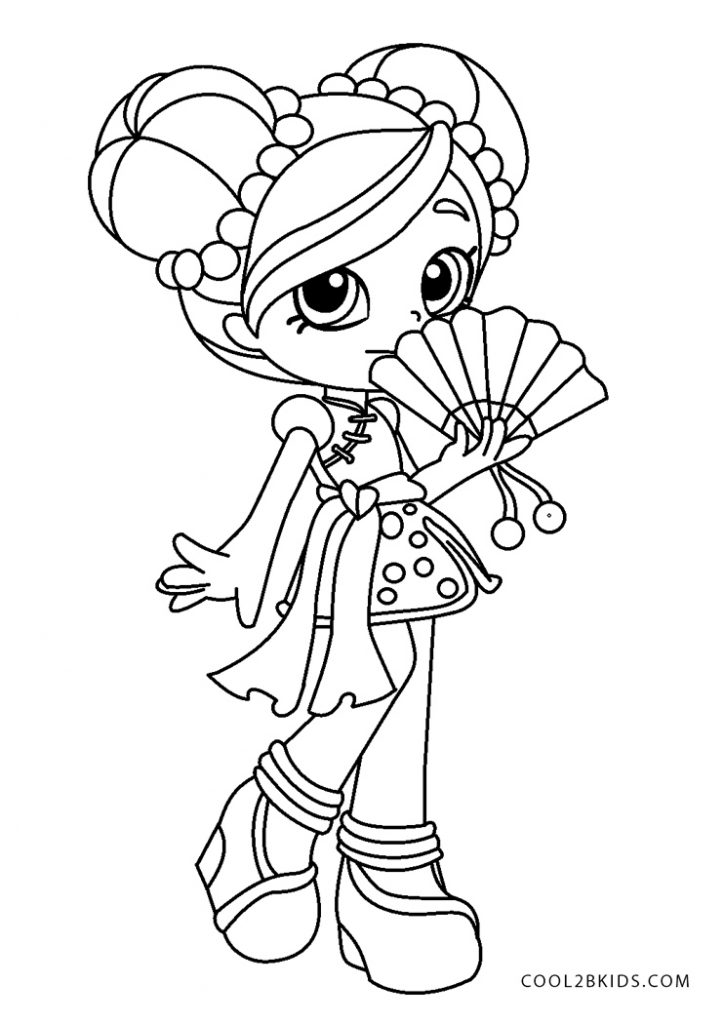 Desenhos de Shopkins para colorir Páginas para impressão grátis