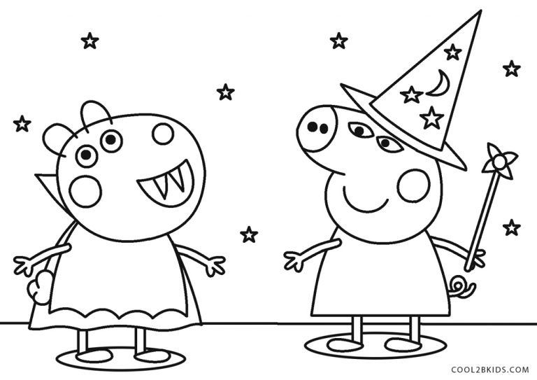 Free Printable Peppa Pig Coloring Pages For Kids