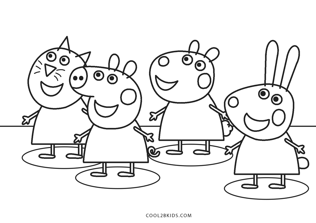 Free Printable Peppa Pig Coloring Pages For Kids