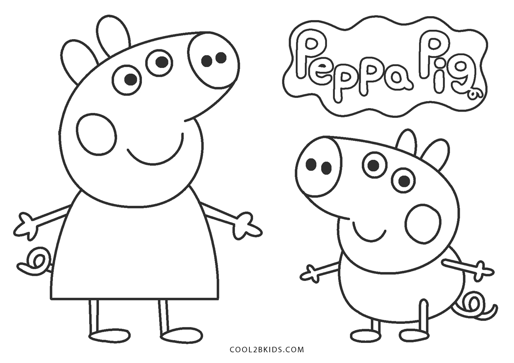 Peppa Pig Coloring Sheets Printable Peppa Pig Coloring Pages Print Peppa Pig Coloring Pages 