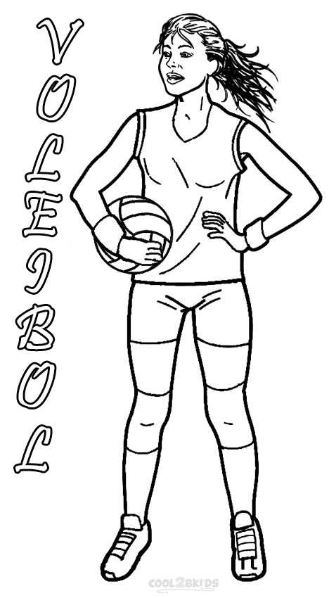 9 melhor ideia de Desenho de vôlei