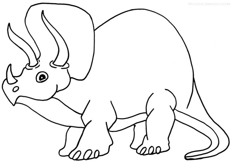 ausmalbilder triceratops  malvorlagen kostenlos zum