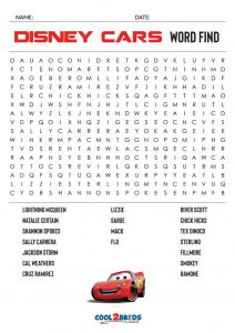 printable disney word search cool2bkids