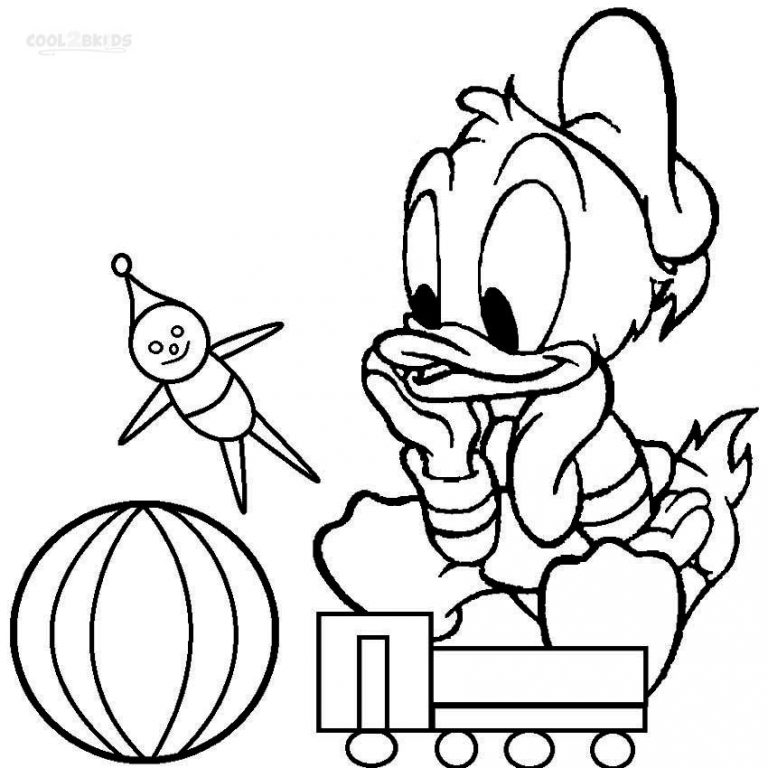 Ausmalbilder Donald Duck Malvorlagen kostenlos zum