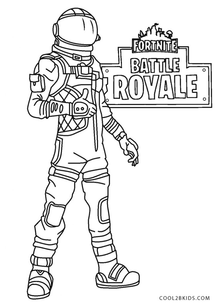 Free Printable Fortnite Coloring Pages For Kids