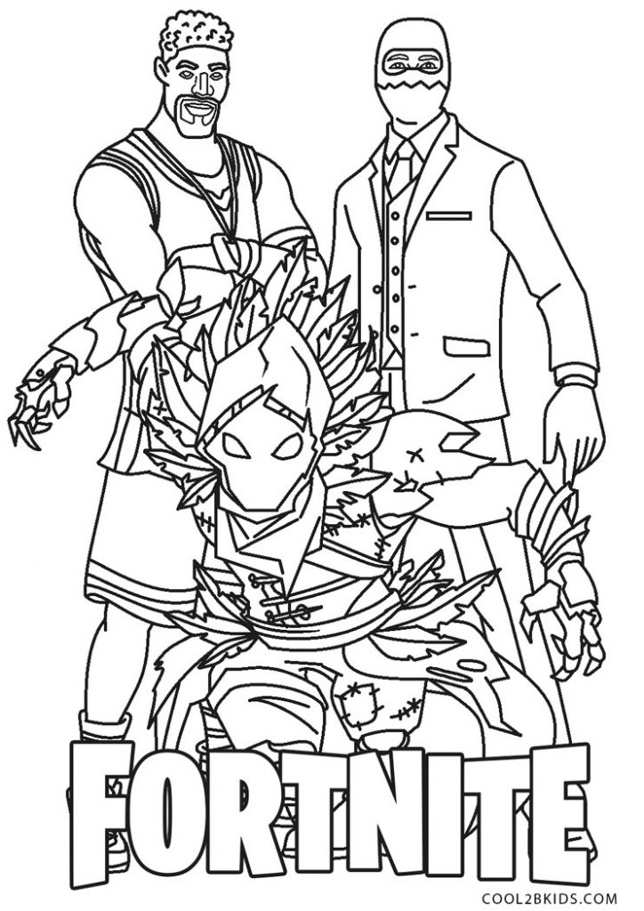 Fortnite Season 9 Colouring Pages