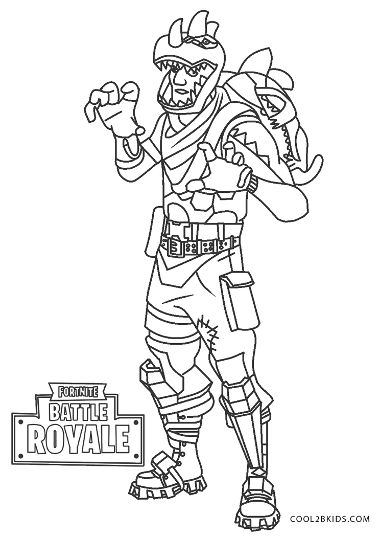 Free Printable Fortnite Coloring Pages For Kids