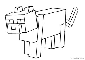 free printable minecraft coloring pages for kids
