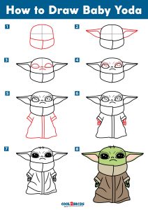 How to Draw Baby Yoda