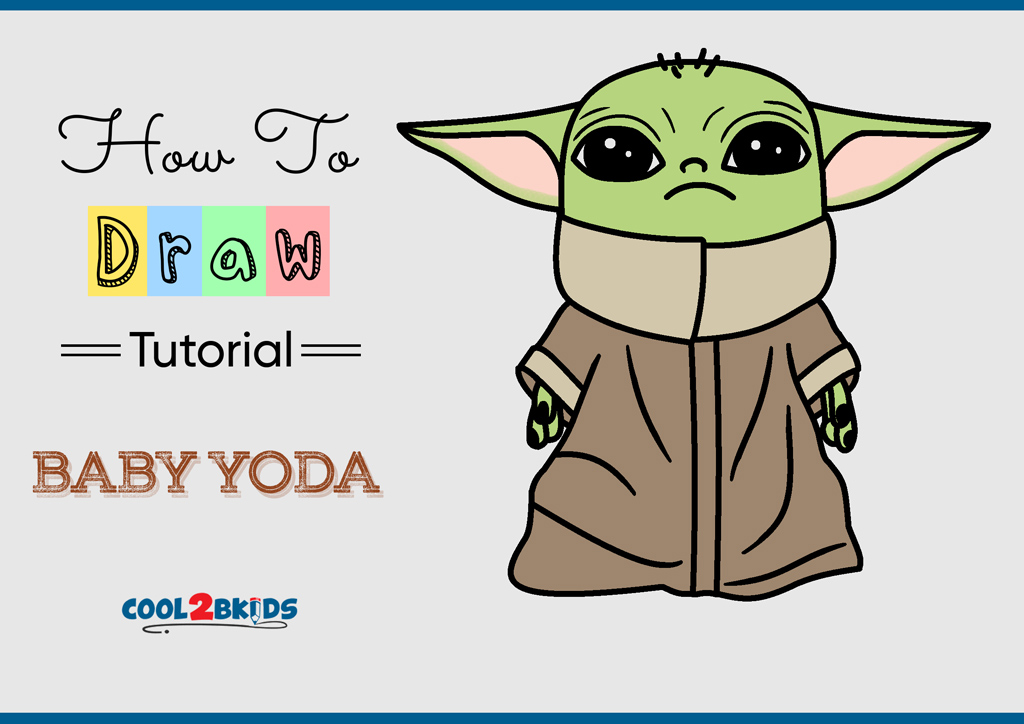 Baby Yoda Drawing - How To Draw Baby Yoda Step By Step