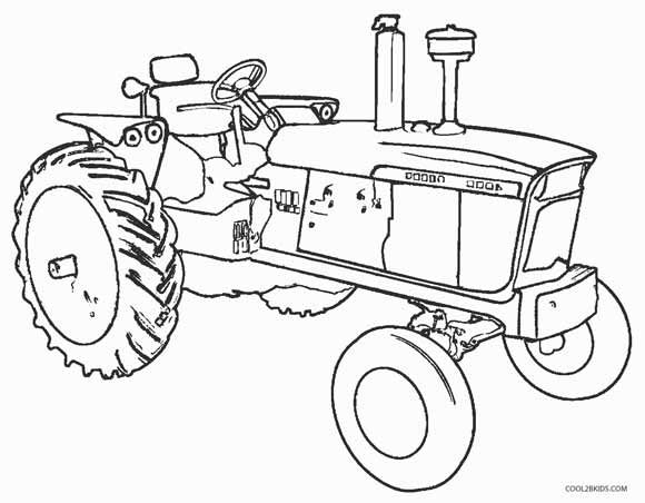 Desenhos de John Deere para colorir - Páginas para impressão grátis