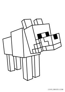 free printable minecraft coloring pages for kids