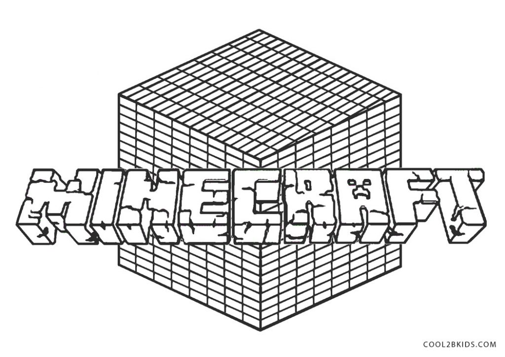 Free Printable Minecraft Coloring Pages For Kids