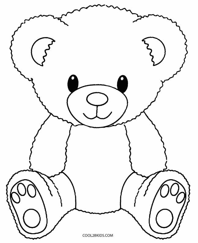 ausmalbilder teddybär  malvorlagen kostenlos zum ausdrucken
