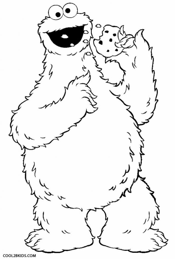ausmalbilder krümelmonster