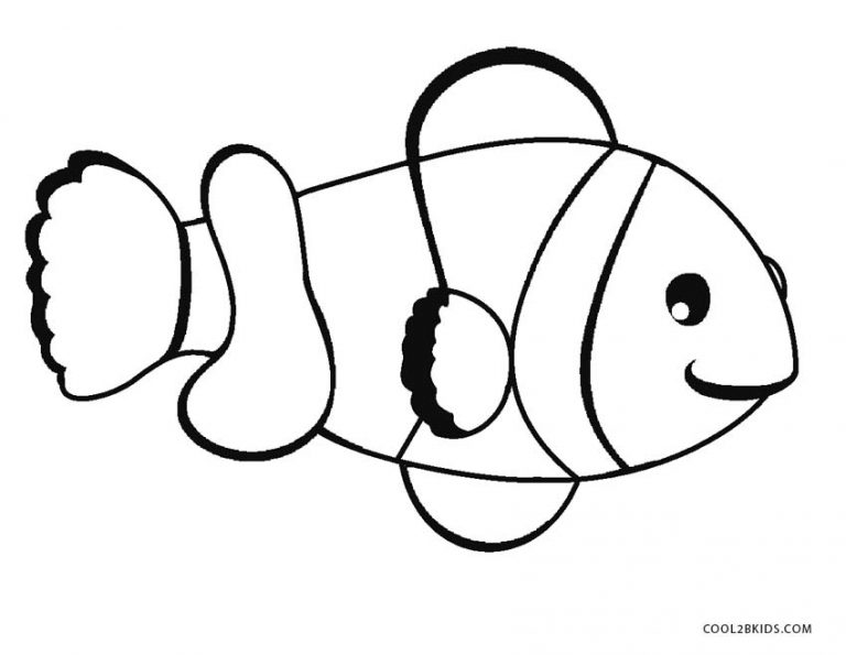 ausmalbilder von fischen