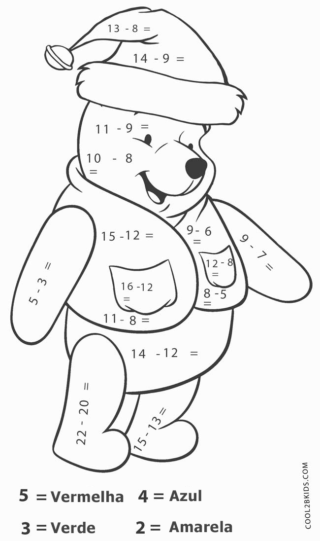 Desenhos de Matemática para colorir - Páginas para impressão grátis