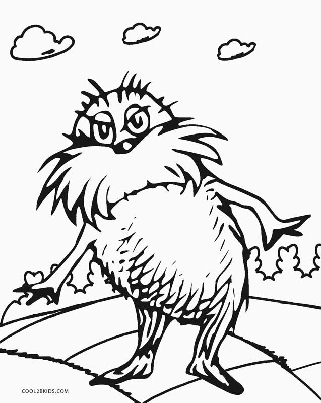 Ausmalbilder Dr. Seuss - Malvorlagen kostenlos zum ausdrucken