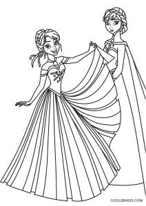 disneys frozen printable coloring pages