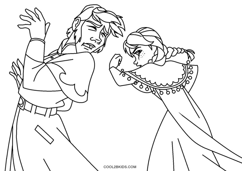 Free Printable Frozen Coloring Pages For Kids