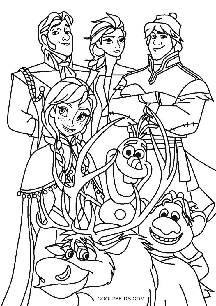 Free Printable Frozen Coloring Pages For Kids Free Printable Frozen Coloring Pages For Kids