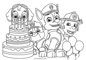 free printable paw patrol coloring pages