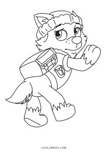 Free Printable Paw Patrol Coloring Pages For Kids