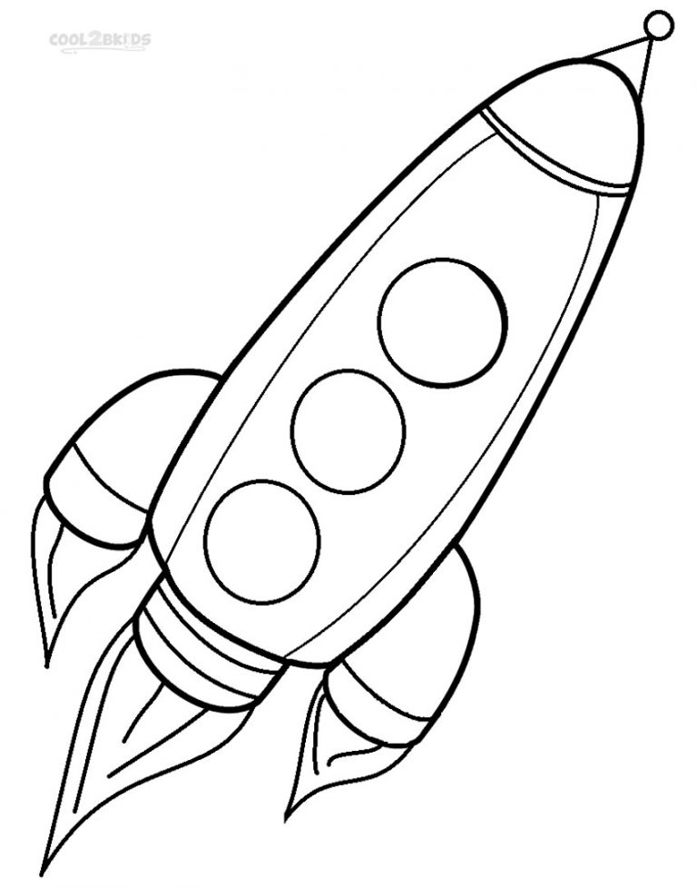 Ausmalbilder Raketenschiffe - Malvorlagen kostenlos zum