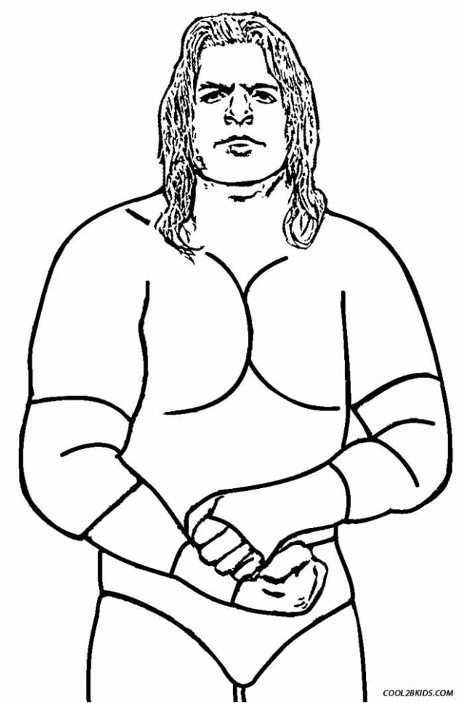 Lass die Muskeln spielen! Entdecke die Welt der Wrestling Ausmalbilder!