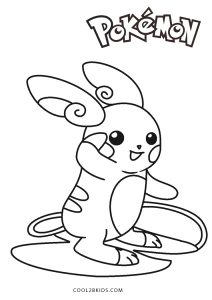 original pokemon coloring pages