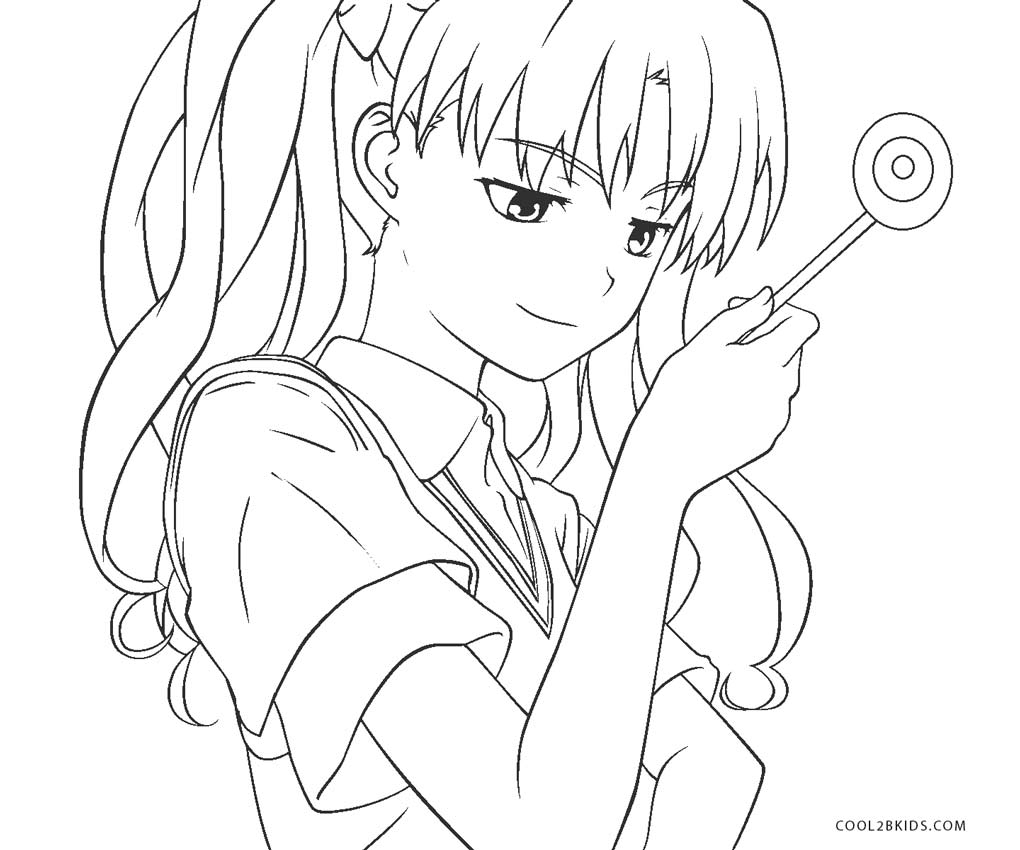 Ausmalbilder Anime - Malvorlagen kostenlos zum ausdrucken