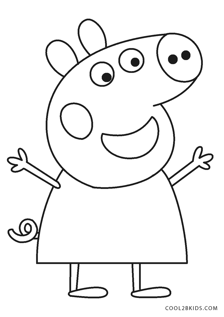Bild von Ausmalbilder-Peppa-Wutz