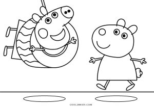 Peppa Pig para imprimir e colorir  Snoopy malvorlagen, Ausmalbilder zum  ausdrucken, Kinderfarben