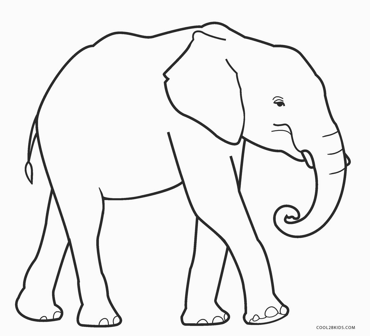 ausmalbilder elefant - malvorlagen kostenlos zum ausdrucken