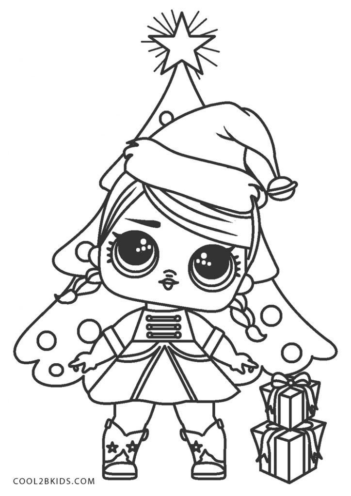 Free Printable L.O.L Coloring Pages For Kids